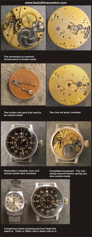 Lange watch repair