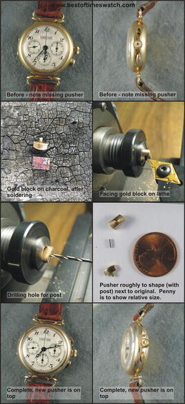 lemania chronograph repair